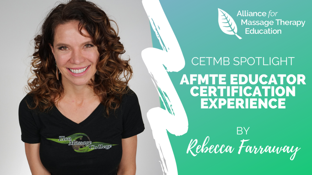 Educator Certification Spotlight Rebecca Farraway