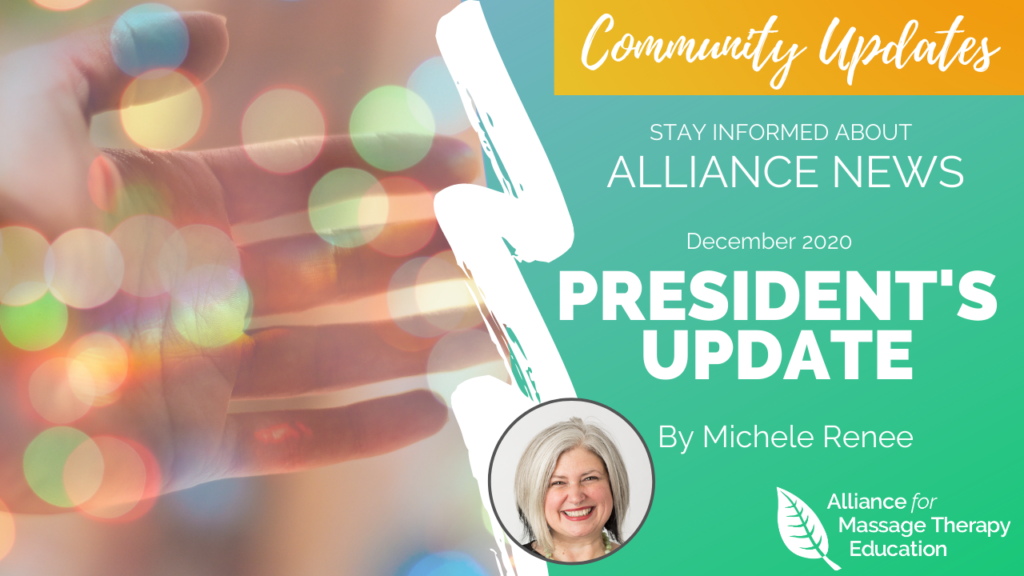 AFMTE President's Report December 2020 Michele Renee