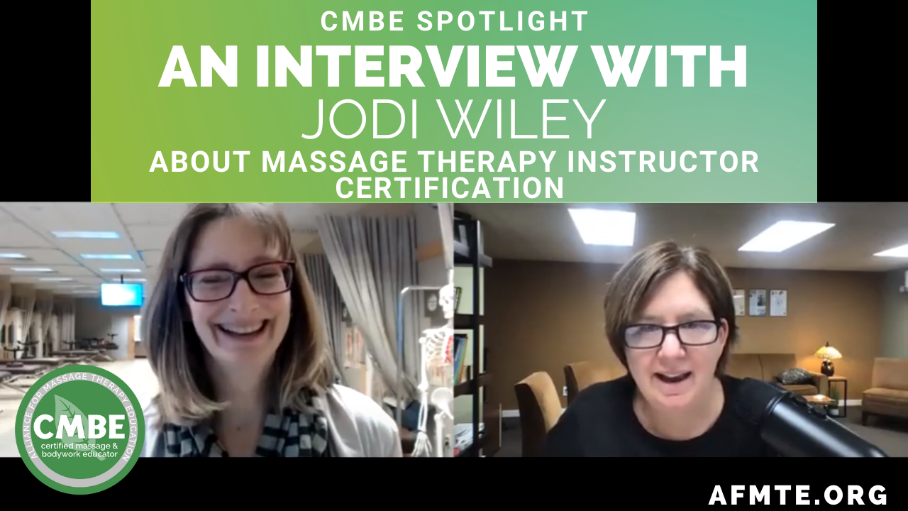 massage therapy instructor certification Alliance for Massage Therapy massage therapy instructor certification Alliance for Massage Therapy